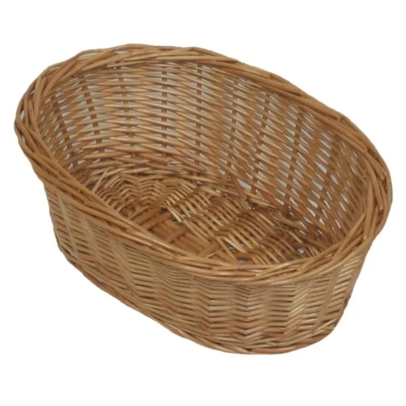 Wicker Oval Tray - Red Hamper