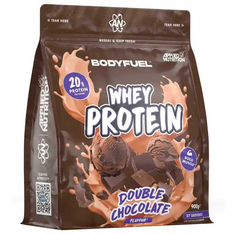 BodyFuel™ Whey Protein Powder - Double Chocolate - 27 Servings