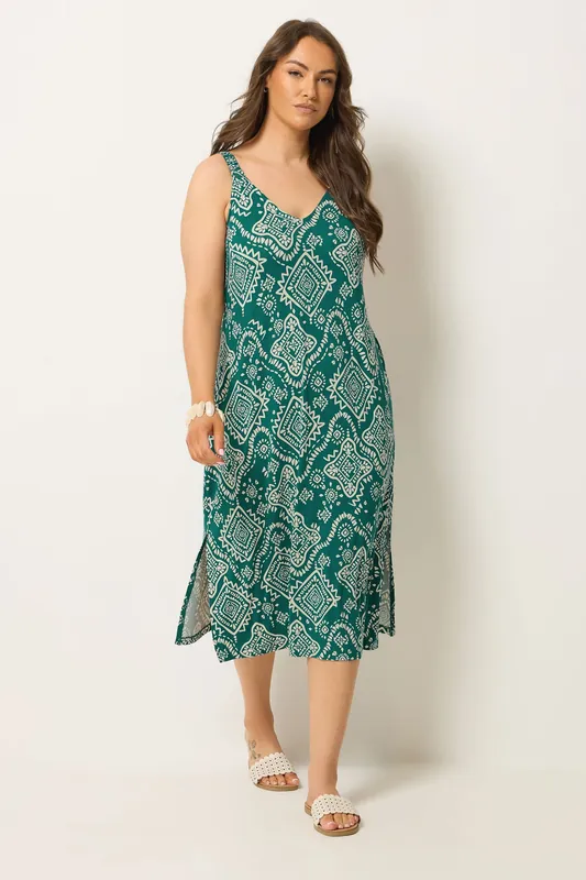 Abstract Throw On Dress - Yours