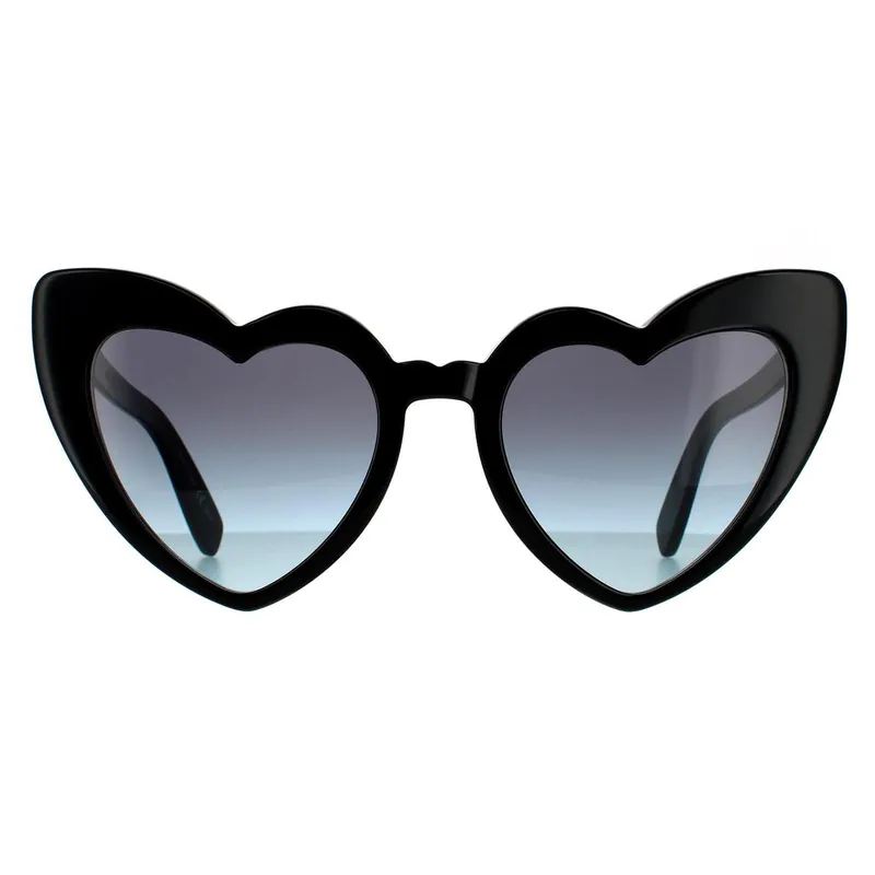 Cat Eye Black Blue Gradient Sunglasses - Saint Laurent