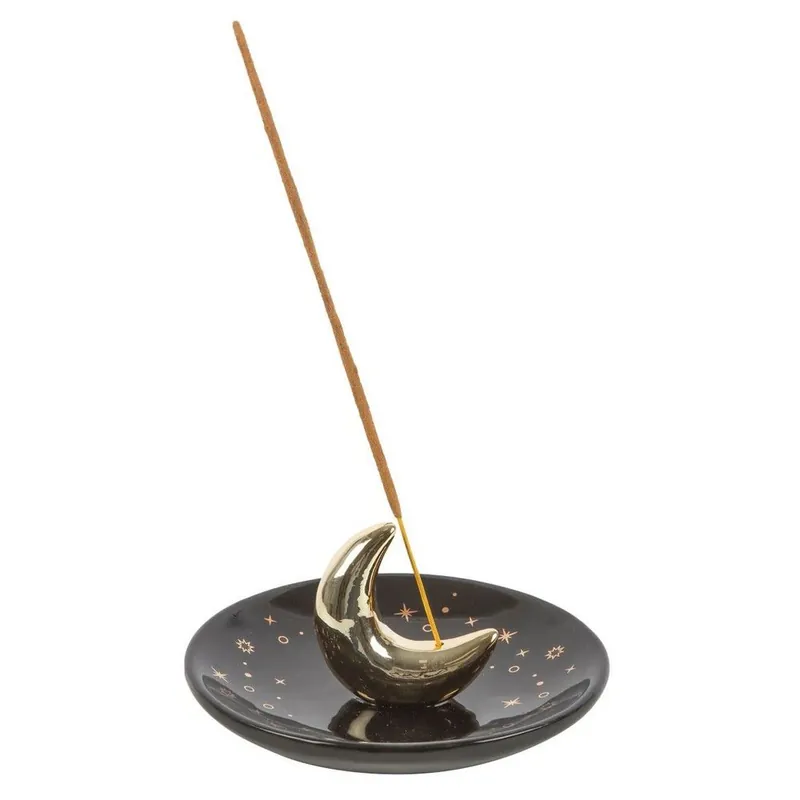 Crescent Moon Incense Holder - Something Different