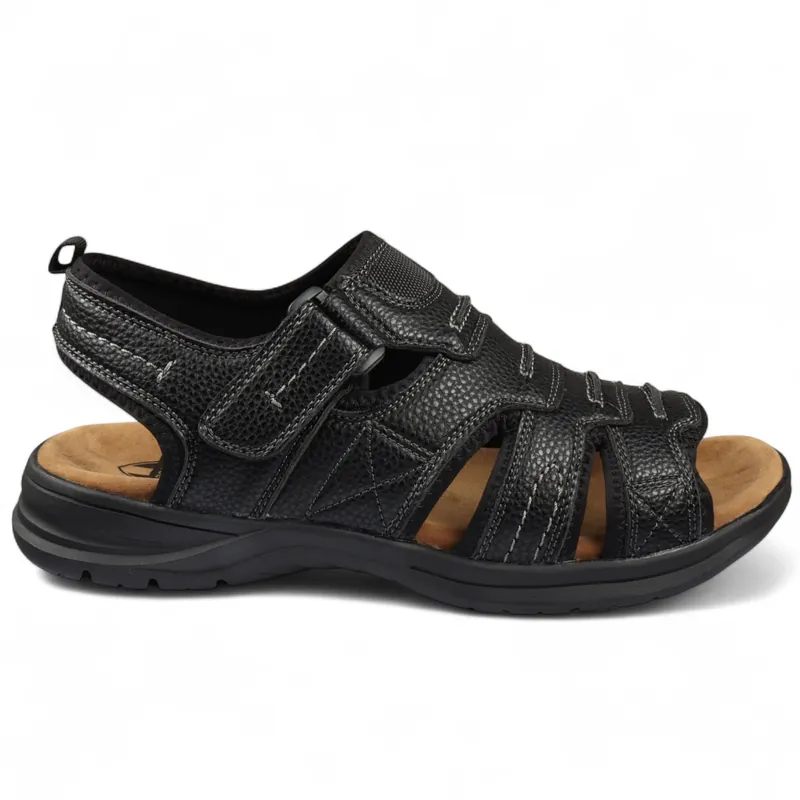 Lightweight Open Toe Casual Sandals - Infinity Leather