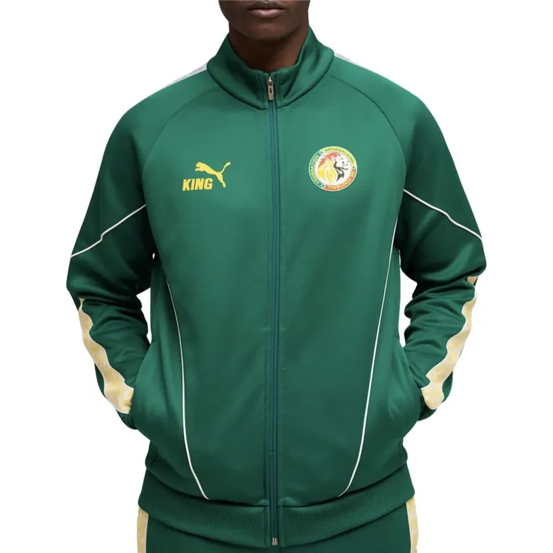 Mens 2026 2027 KING Anthem Jacket Green - Senegal