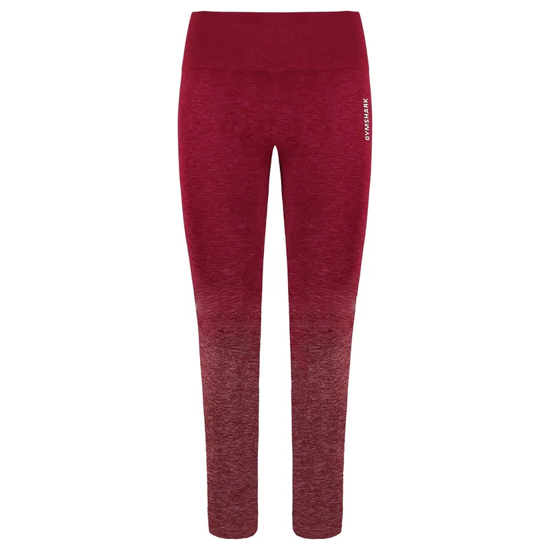 Adapt Ombre Burgundy Leggings - Gymshark