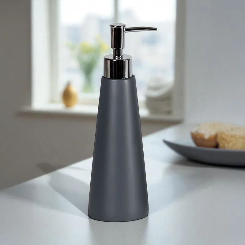 Alto Grey Liquid Soap Dispenser - Showerdrape