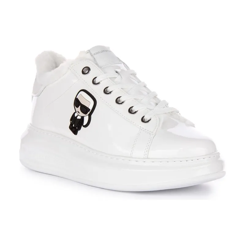 Kapri Icon' Leather Trainers - Karl Lagerfeld