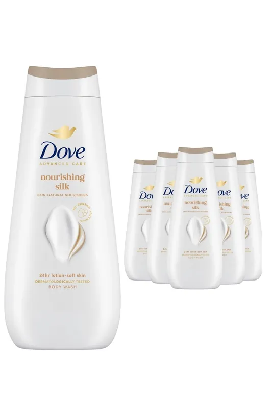 Advanced Care 'Bodywash' Nourishing Silk 24H, 6x400ml - Dove