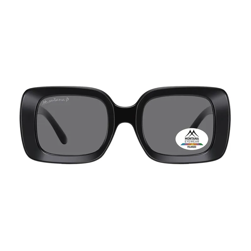 Square Black Grey Polarized MP68 - montana
