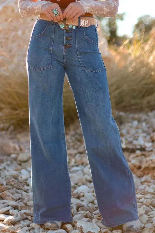 Wide Leg Jeans - Everyday The Label