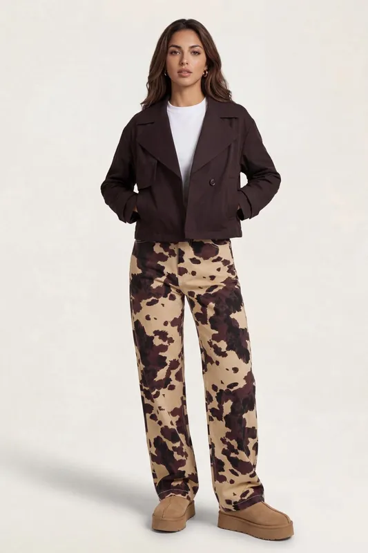Cropped Trench - Urban Bliss