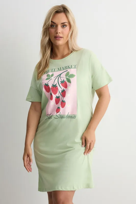 Fruit Market' Sleep Tee Nightdress - Yours