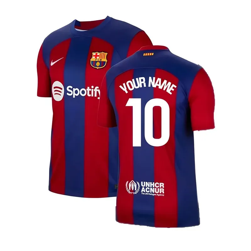 Mens 2023 2024 Home Shirt Your Name - FC Barcelona