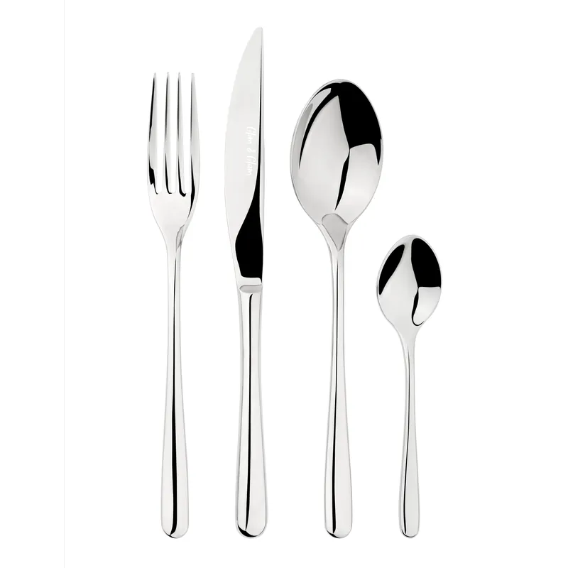 Cutlery Sets Stainless Steel 18/8 4pc Set Catering Sphere - Glim & Glam