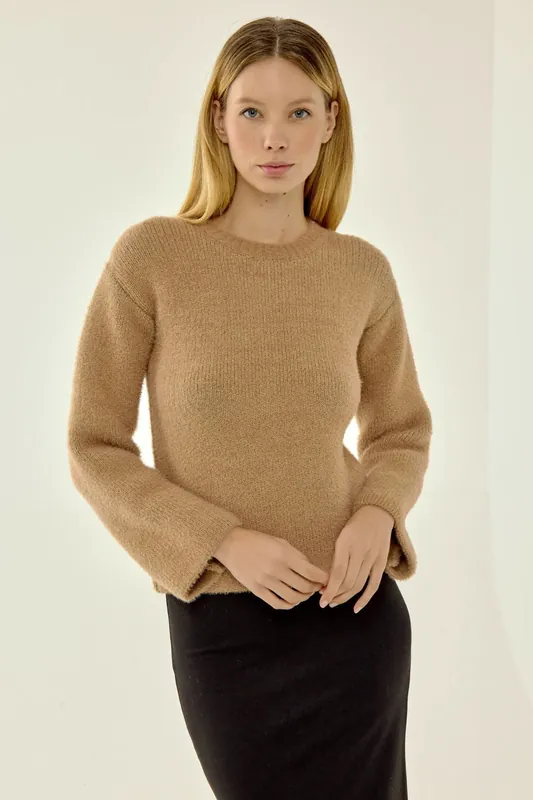 Textured Knit Sweater - Hiccup
