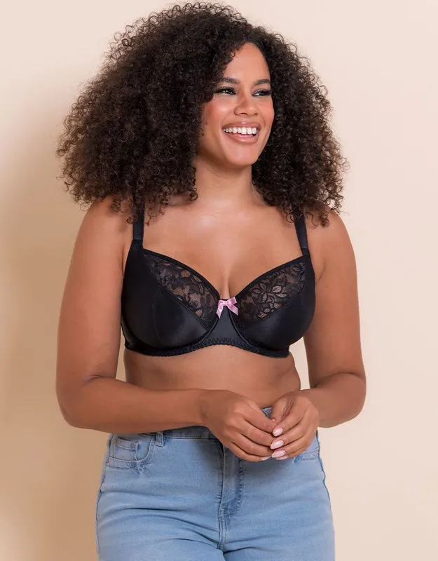 Spellbound Lace Balcony Bra Underwired Lingerie - Curvy Kate