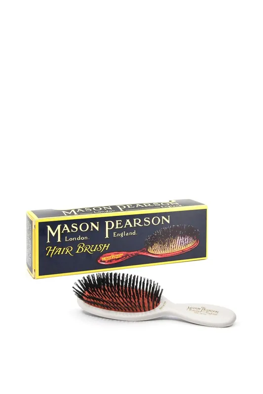 Pocket Sensitive Hair Brush White - Mason Pearson