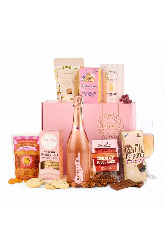 Luxury Rose Prosecco Gift Box - Spicers of Hythe Ltd
