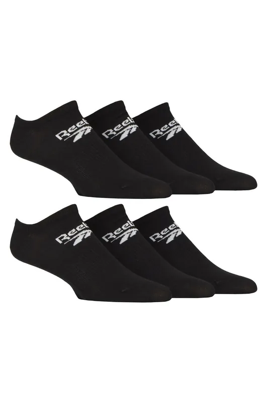 6 Pairs Low Cut Breathable Trainer Sport Socks - Reebok