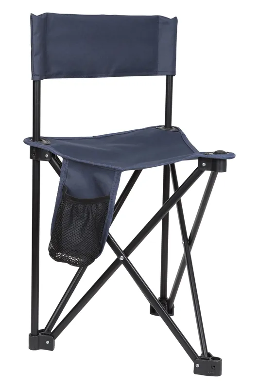 Lightweight Compact Foldable Outdoor Camping Picnic Mini Stool Chair - Mountain Warehouse