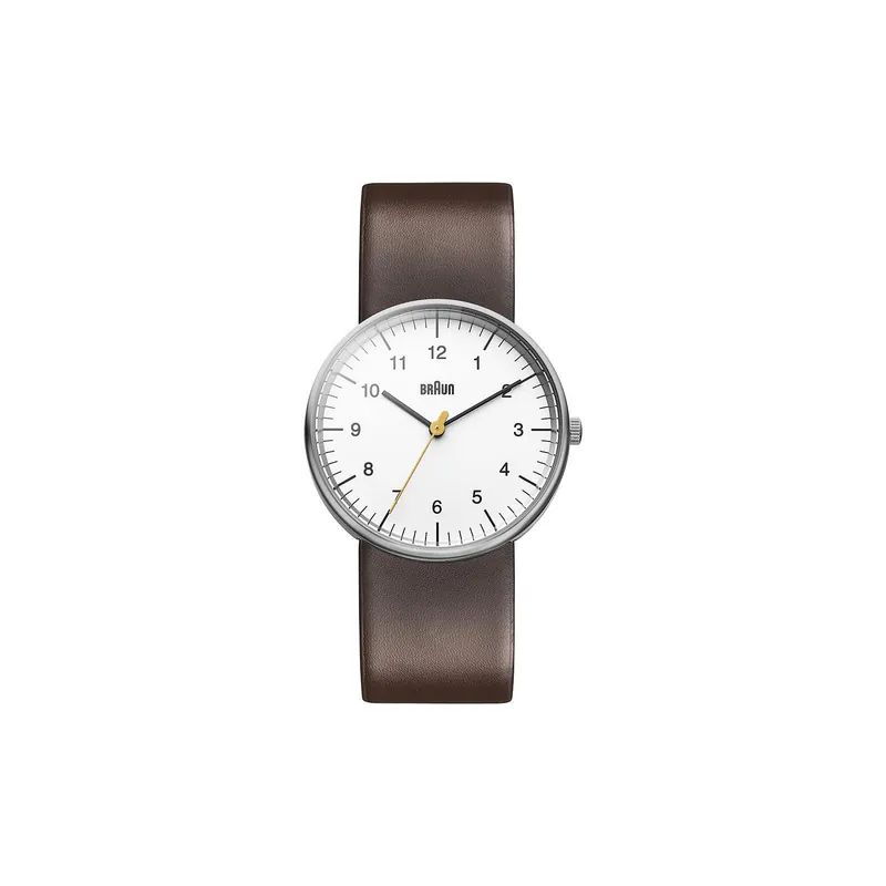 BN0021WHBRG Classic 38mm Quartz Watch - Braun