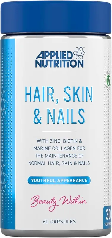 Hair, Skin & Nails Capsules - Unflavoured - 30 Servings