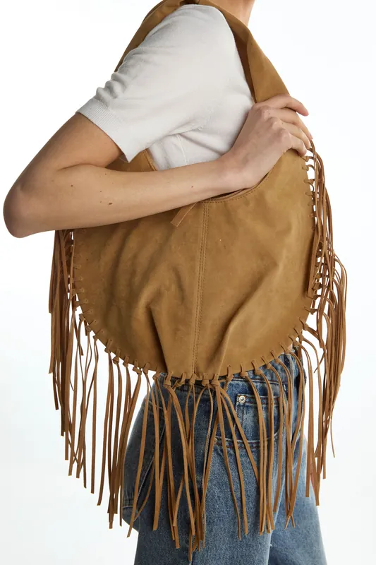 Fringed Shoulder-Bag
