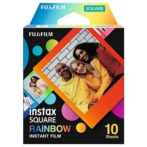 Square Film Rainbow - 10 Shots