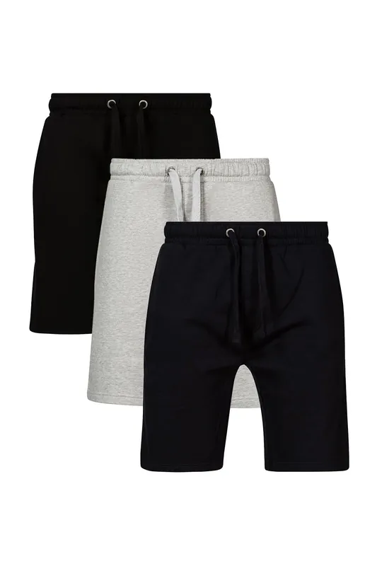 3 Pack Cotton Jersey Shorts - French Connection