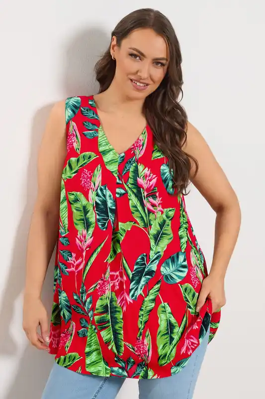 Tropical Front Vest Top - Yours