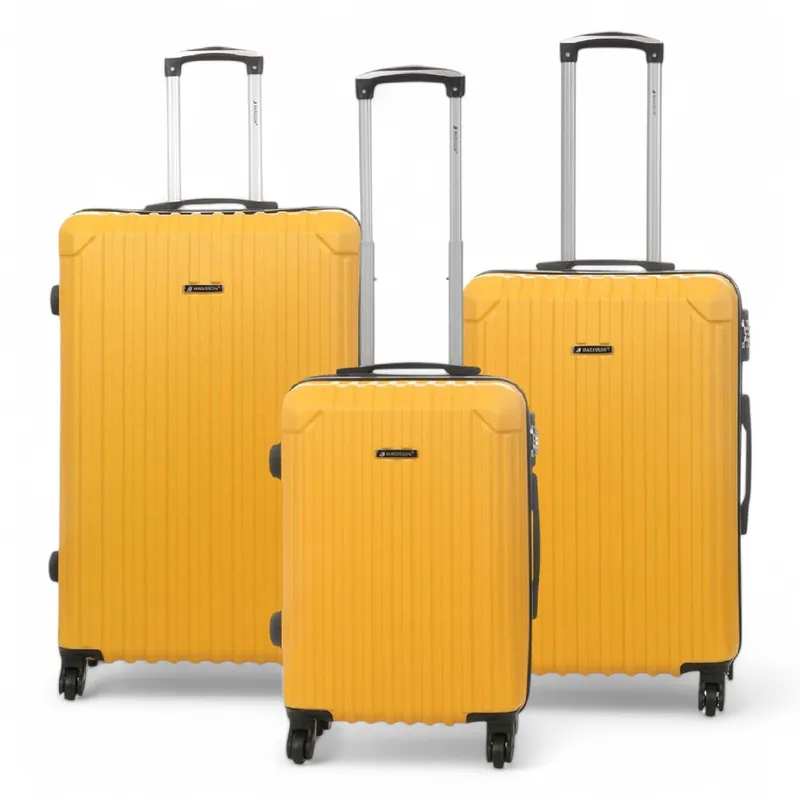 Hard Shell ABS 8 Wheels Luggage Travel Cabin Suitcase - Infinity Leather
