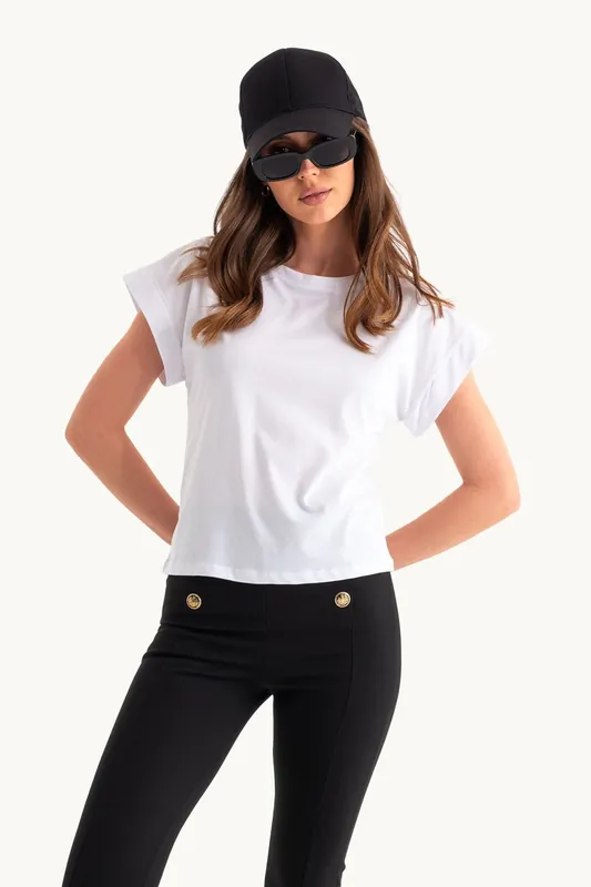 Round Neck Casual T-shirt