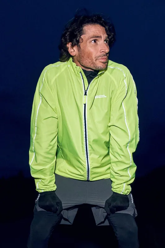 Force' Water Resistant Running Outdoors Rain Jacket - Mountain Warehouse
