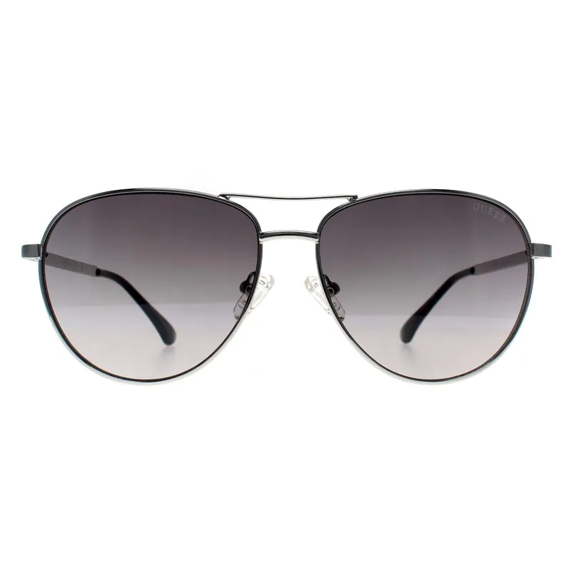 Aviator Shiny Light Nickeltin Grey Gradient GF6157 - Guess