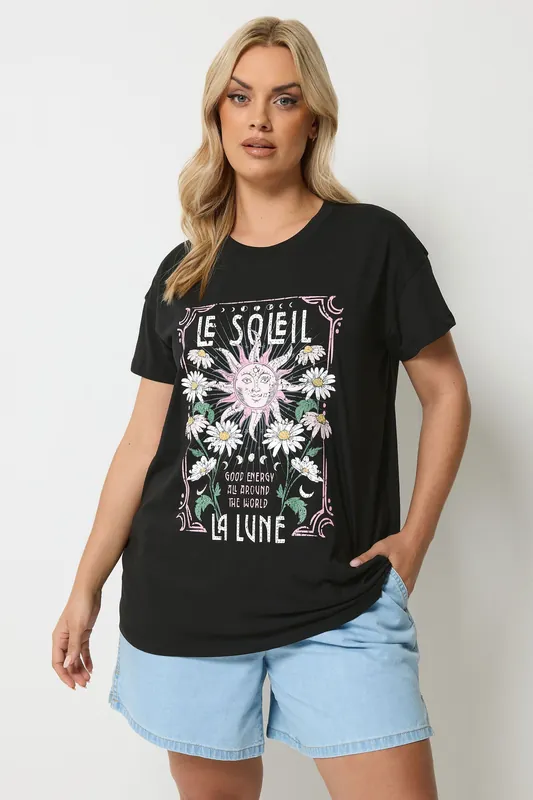 Le Soleil' Graphic T-Shirt