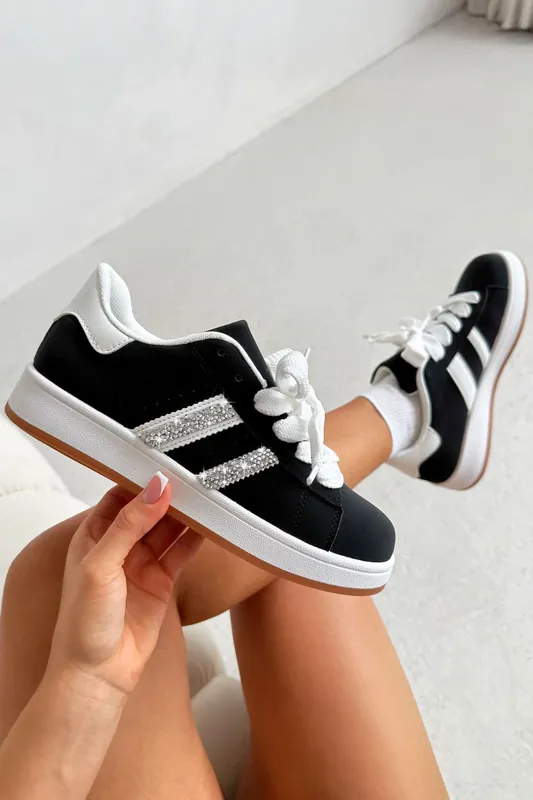 Crystal Stripe Trainers Limited Edition - Love Lemonade
