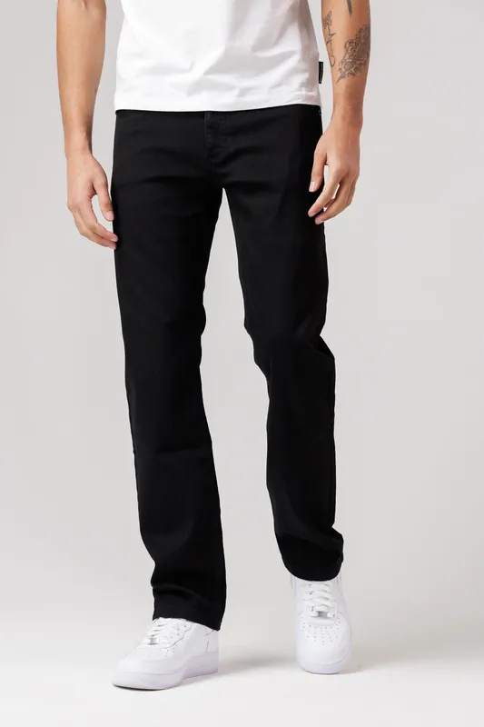 Cotton Straight Leg Stretch Denim Jeans - French Connection