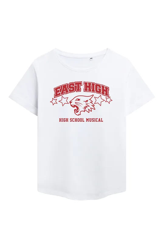 High School Musical East High Fashion T Shirt, White - Disney