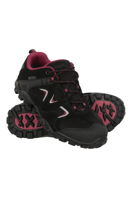 Curlews' Lightweight Non Slip Casual Waterproof Lace Up Walking Shoes - Mountain Warehouse