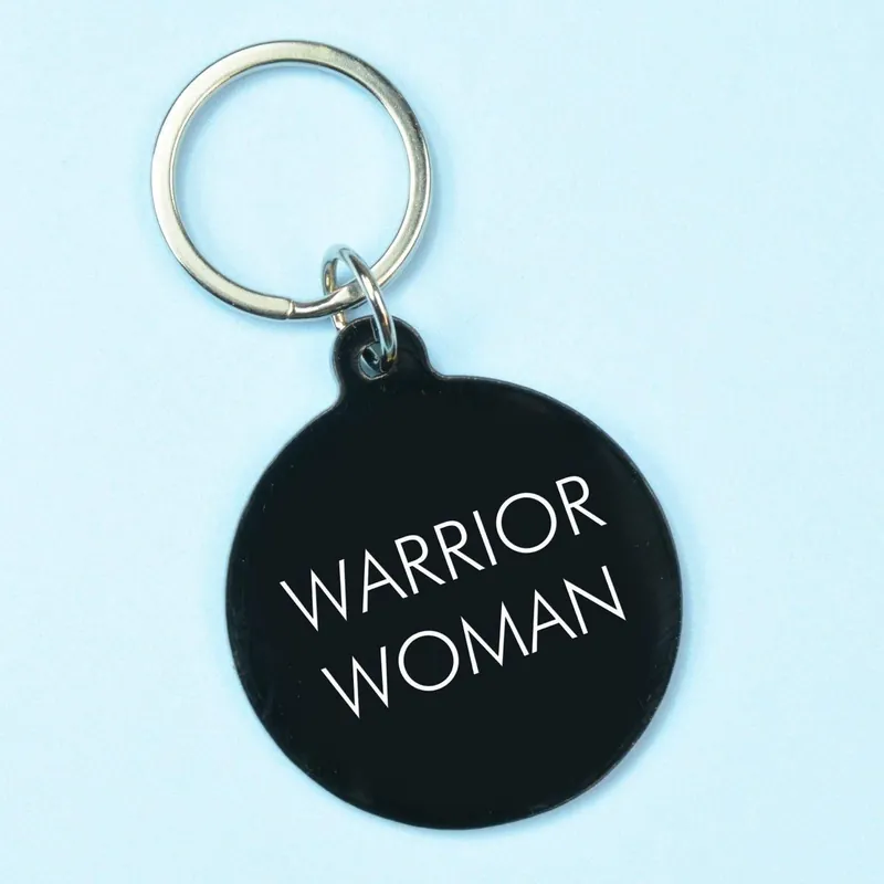 Warrior Woman Keyring - Flamingo Candles
