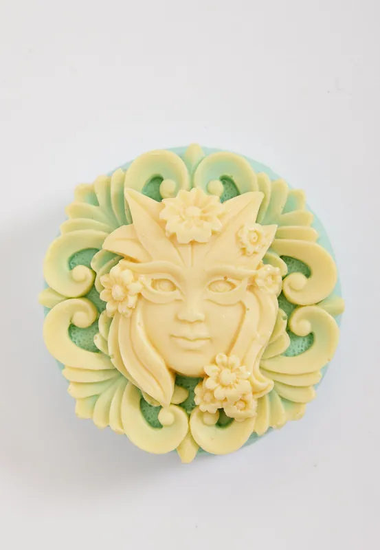 Blue and Pastel Yellow Handmade Soap - Liquorish