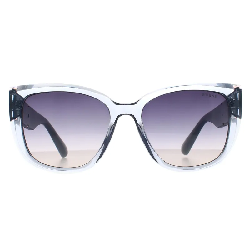 Square Shiny Light Blue Blue Gradient GO00051 - Guess