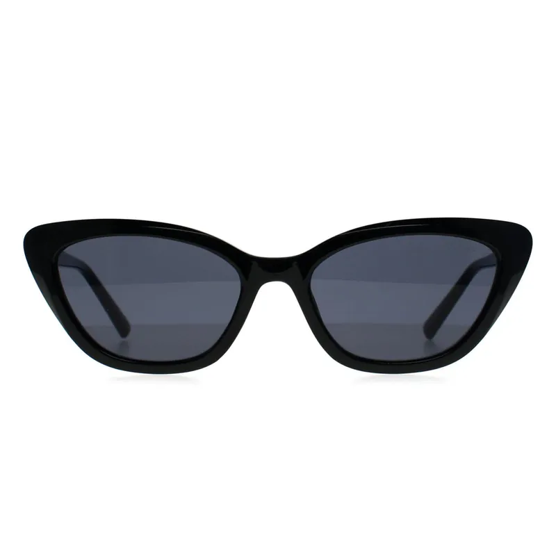 Cat Eye Shiny Black Grey GF6197 - Guess