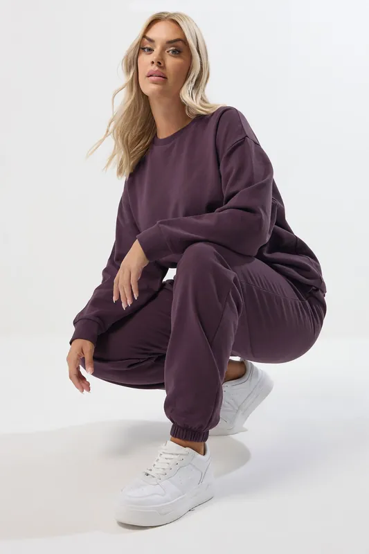 Crew Neck Sweatshirt & Jogger Set - Yours