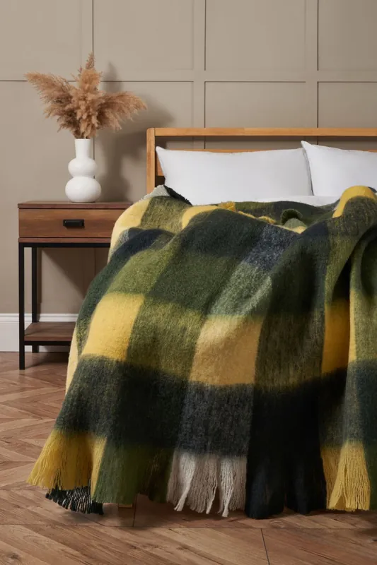 Wool Mix Throw - BHS