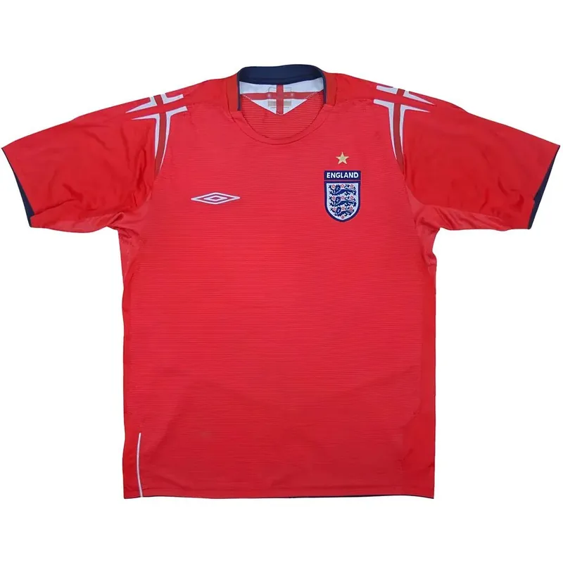Preloved Mens 2004 06 Away Shirt L Excellent - England