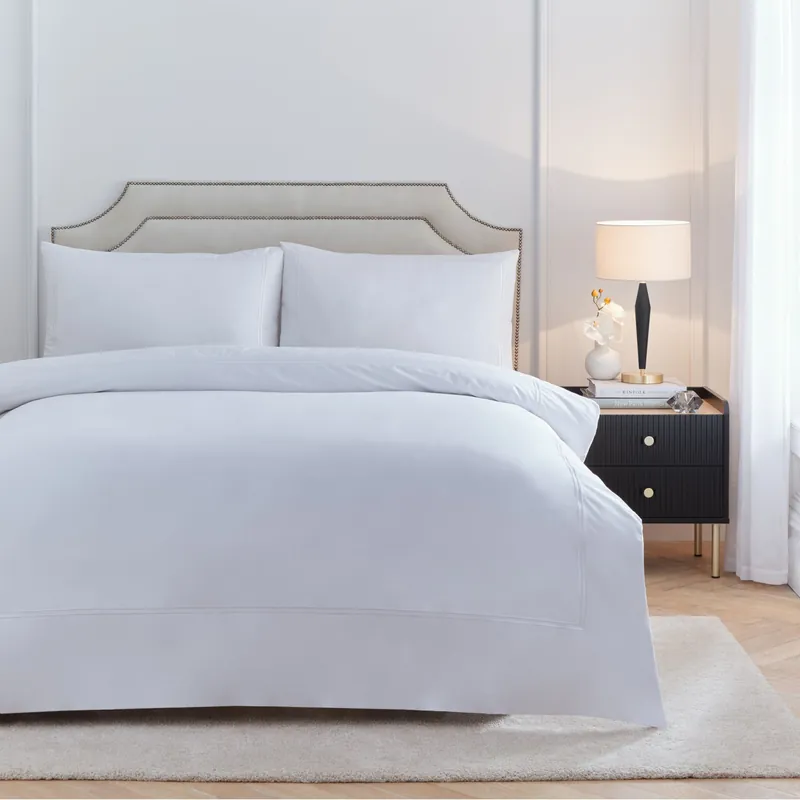 Elara 100% Cotton Embroidered Duvet Cover Set - Paoletti