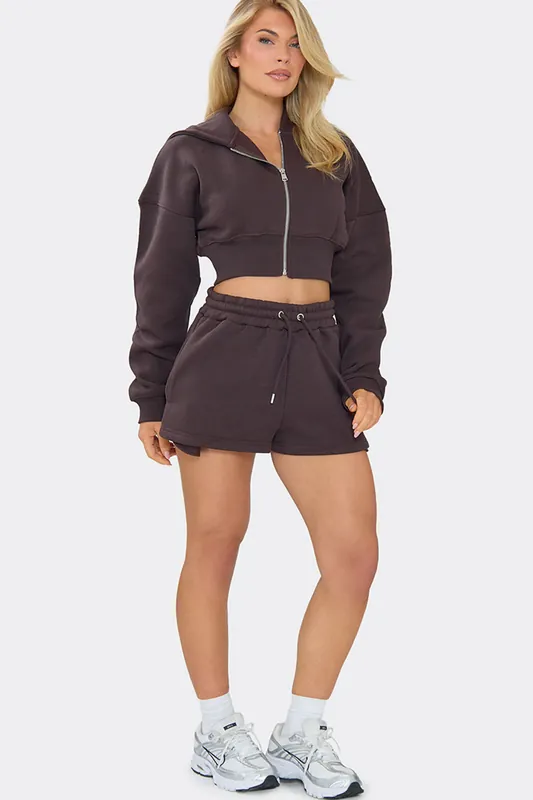 Pocket Detail Sweat Shorts - EGO