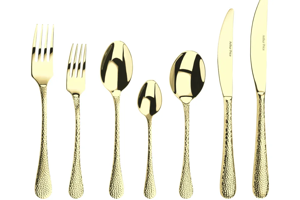 'Champagne Avalon' Stainless Steel 44 Piece 6 Person Gift Boxed Cutlery Set - Arthur Price