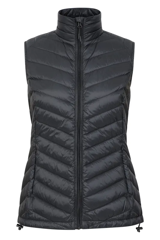 Featherweight Down Gilet Lightweight Vest Coat - Mountain Warehouse