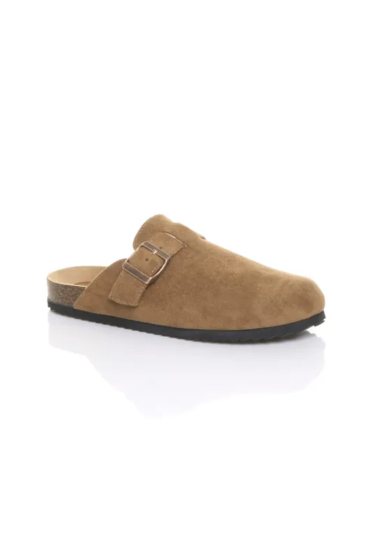 Flat Footbed Sandals Mules - AJVANI